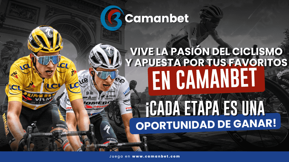 Apuesta a la Carrera Tour de Francia en Camanbet con las mejores cuotas y mercados del país. ¡Registrate ya!