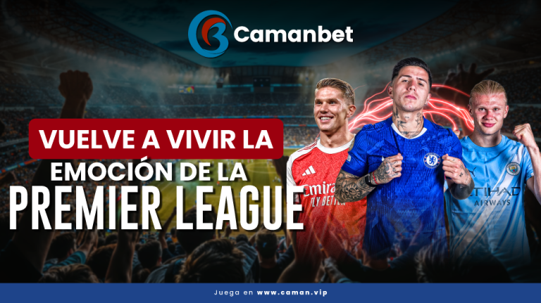 Apuestas de los partidos de la Premier League en Camanbet, la mejor casa de apuestas deportivas en Venezuela. ¡Apuesta ya!