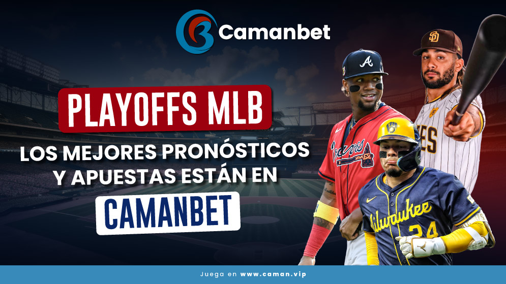 Apuestas de los MBL playoffs con las mejores cuotas y mercados del país en Camanbet. ¡Entra ya!