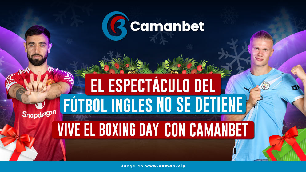 Manchester United vs Newcastle disputan el Boxing Day Premier League en Old Trafford celebrando la tradición inglesa y apostadores atentos están en Camanbet.