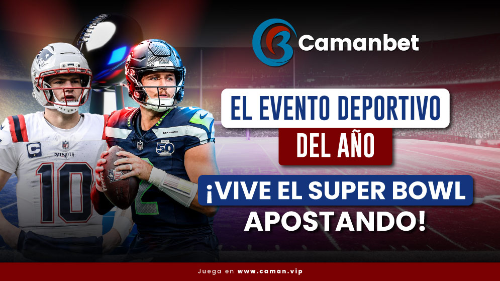pronosticos nfl. Super Bowl 2026 enfrentando a Seahawks y Patriots en el Levi’s Stadium, vive la acción y emoción en cada jugada con Camanbet