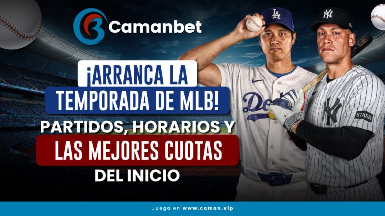 Opening Weekend MLB 2026 calendario, análisis de partidos y mejores oportunidades de apuestas béisbol desde Venezuela con casas de apuestas en dólares.