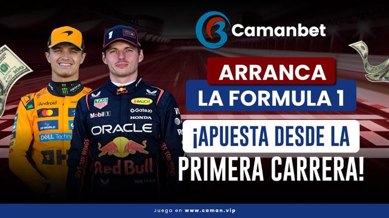El F1 GP Australia 2026 en el circuito de Melbourne con análisis previo y pronósticos de Camanbet para apostar desde Venezuela