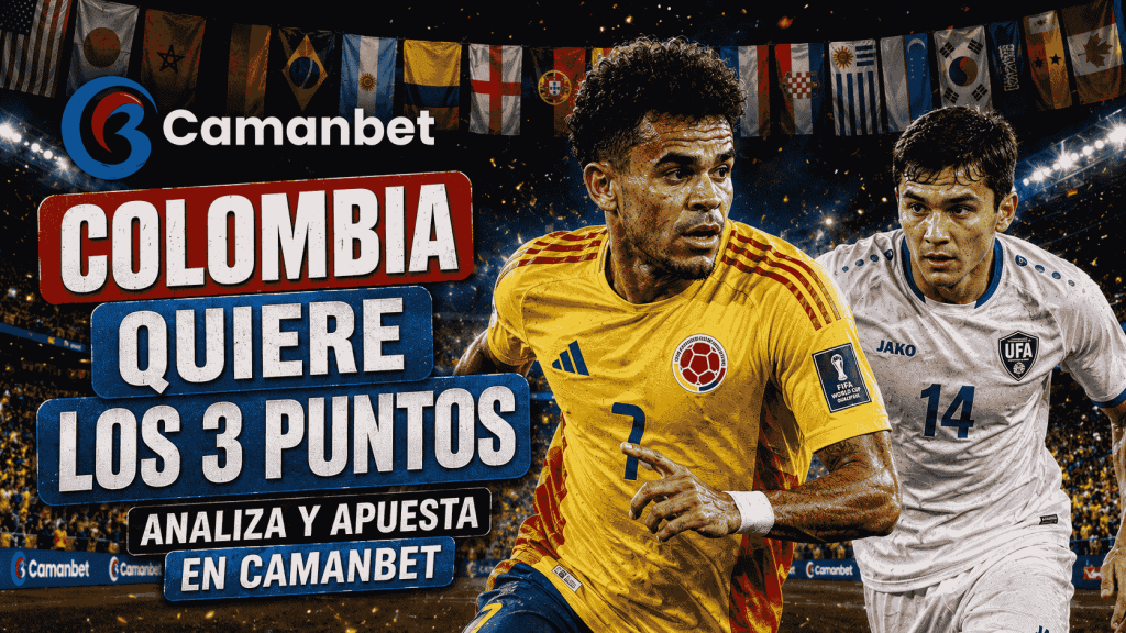 Debut de la selección Colombia en la Copa de Naciones 2026. Todo lo que debes saber está en Camanbet.