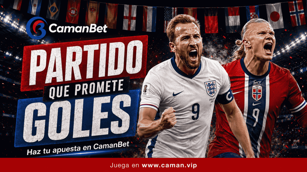 Erling Haaland y Harry Kane, figuras del Noruega vs Inglaterra en cuartos de final 2026.