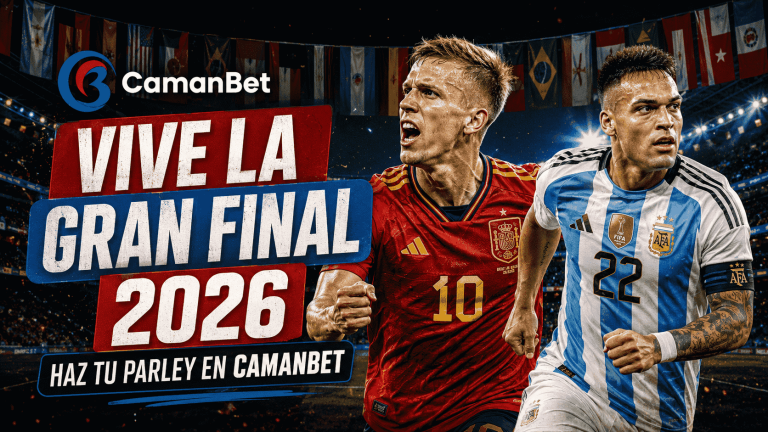 Vive la gran final de la Copa 2026 y haz tu jugada con un análisis completo. Todo en Camanbet